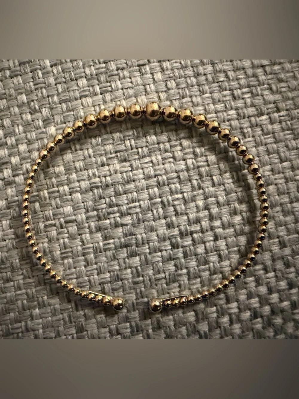 Gabriel & Co 14k yellow gold Bujukan open bangle SIZE 6.5
